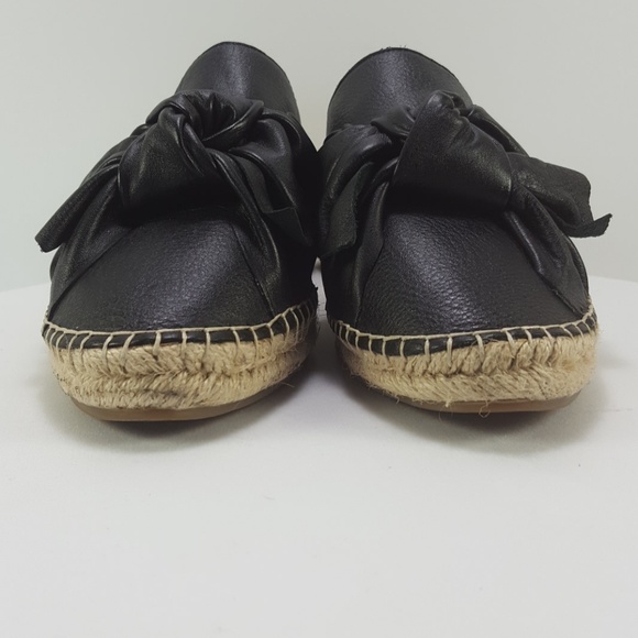 New Sam Edelman Lynda leather bow espadrille mule - Picture 8 of 8